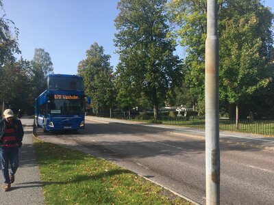 Švédský double decker (dvoupatrový autobus)
