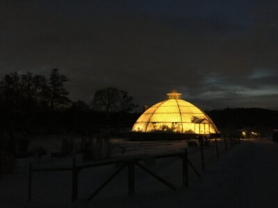 Botanická zahrada v noci - Italský salón
