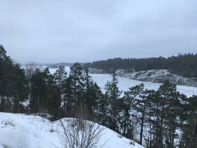 Osqvik - výhled z terasy
